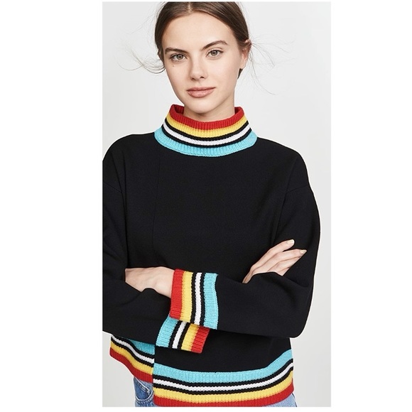 Alice & Olivia Aleta Asymmetrical Pullover —NWT - Picture 4 of 15